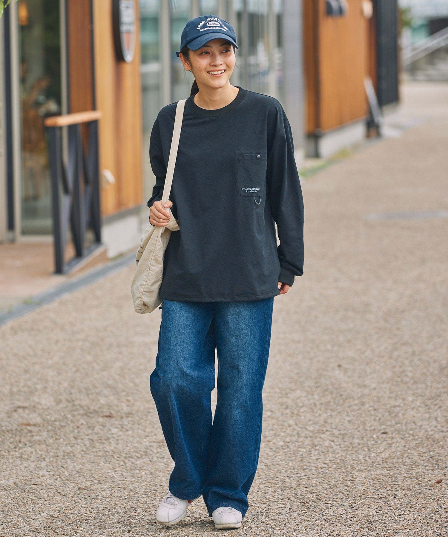 THE CRAFT CREW PRODUCTS / 仿舊 直筒牛仔褲