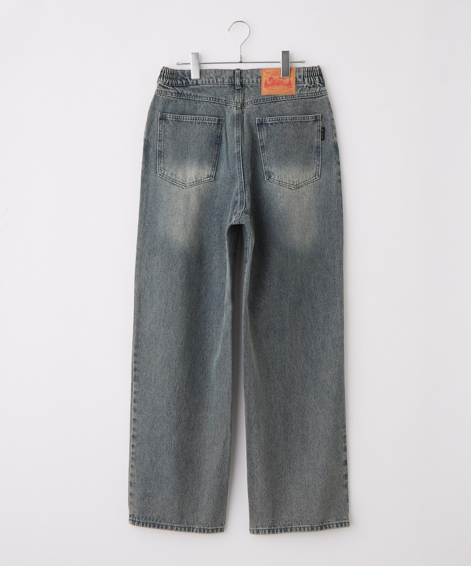 THE CRAFT CREW PRODUCTS / 仿舊 直筒牛仔褲