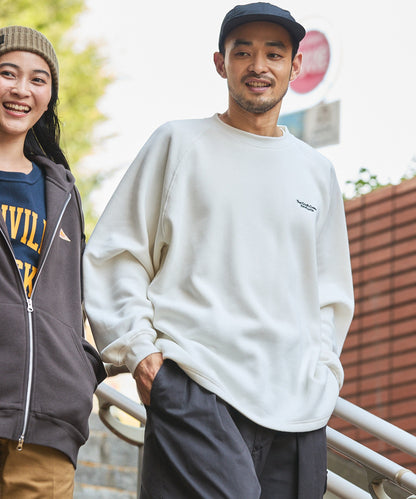 THE CRAFT CREW PRODUCTS / 針織 刺繡 抽繩 內刷毛 圓領衫