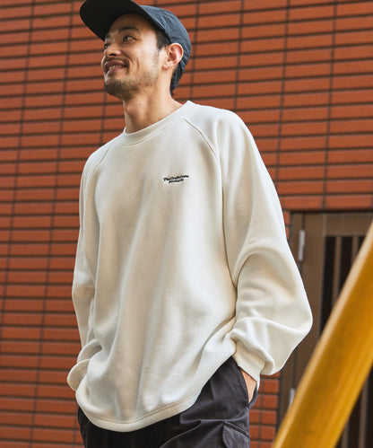 THE CRAFT CREW PRODUCTS / 針織 刺繡 抽繩 內刷毛 圓領衫