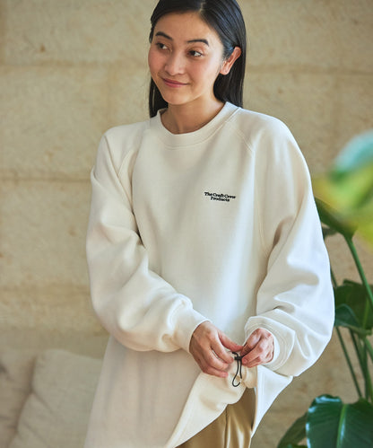 THE CRAFT CREW PRODUCTS / 針織 刺繡 抽繩 內刷毛 圓領衫