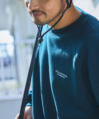 THE CRAFT CREW PRODUCTS / 針織 刺繡 抽繩 內刷毛 圓領衫