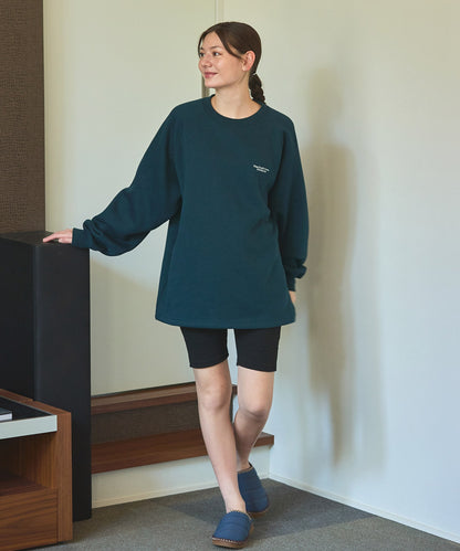 THE CRAFT CREW PRODUCTS / 針織 刺繡 抽繩 內刷毛 圓領衫