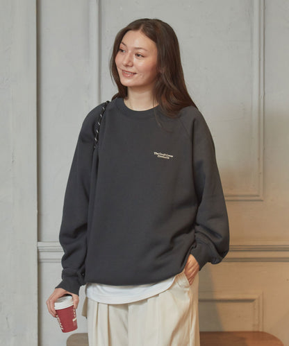 THE CRAFT CREW PRODUCTS / 針織 刺繡 抽繩 內刷毛 圓領衫