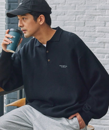 THE CRAFT CREW PRODUCTS / 抗起毛球 針織 Polo 衫