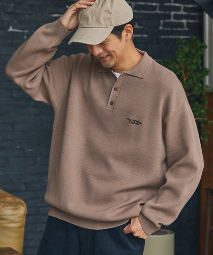 THE CRAFT CREW PRODUCTS / 抗起毛球 針織 Polo 衫