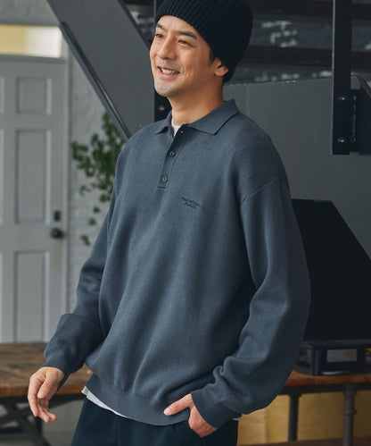 THE CRAFT CREW PRODUCTS / 抗起毛球 針織 Polo 衫