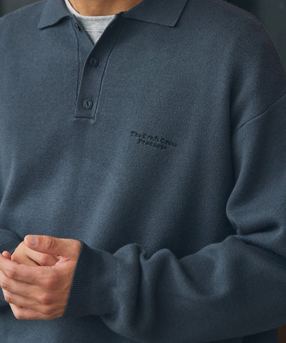 THE CRAFT CREW PRODUCTS / 抗起毛球 針織 Polo 衫
