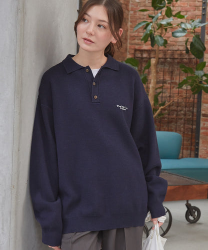 THE CRAFT CREW PRODUCTS / 抗起毛球 針織 Polo 衫