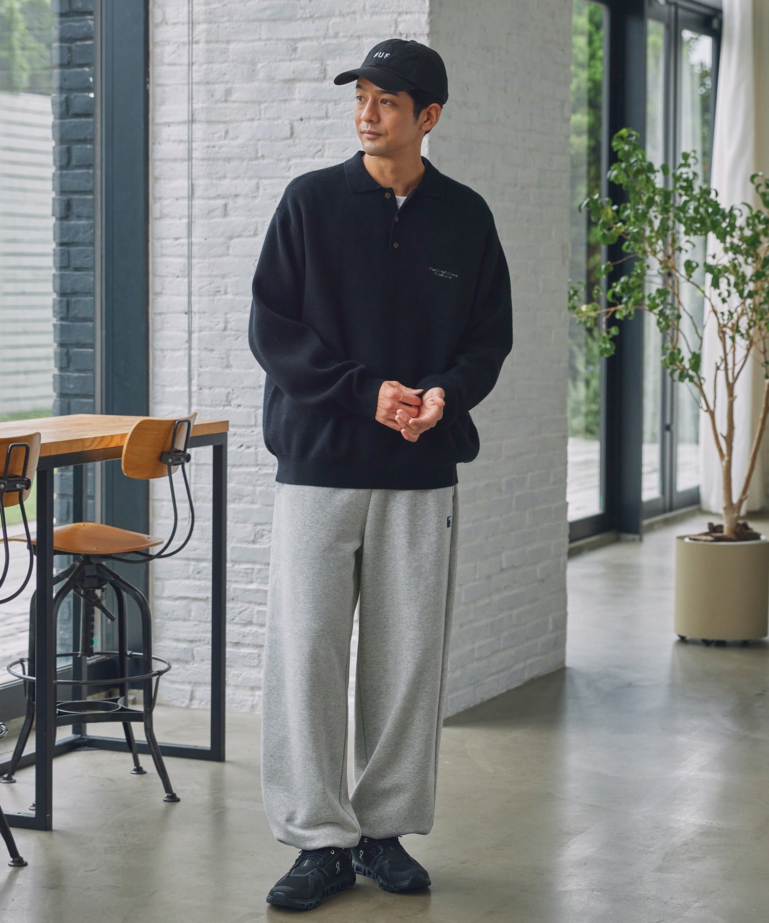 THE CRAFT CREW PRODUCTS / 抗起毛球 針織 Polo 衫