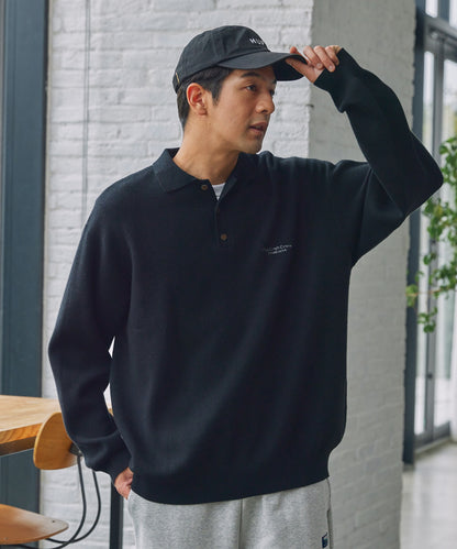 THE CRAFT CREW PRODUCTS / 抗起毛球 針織 Polo 衫
