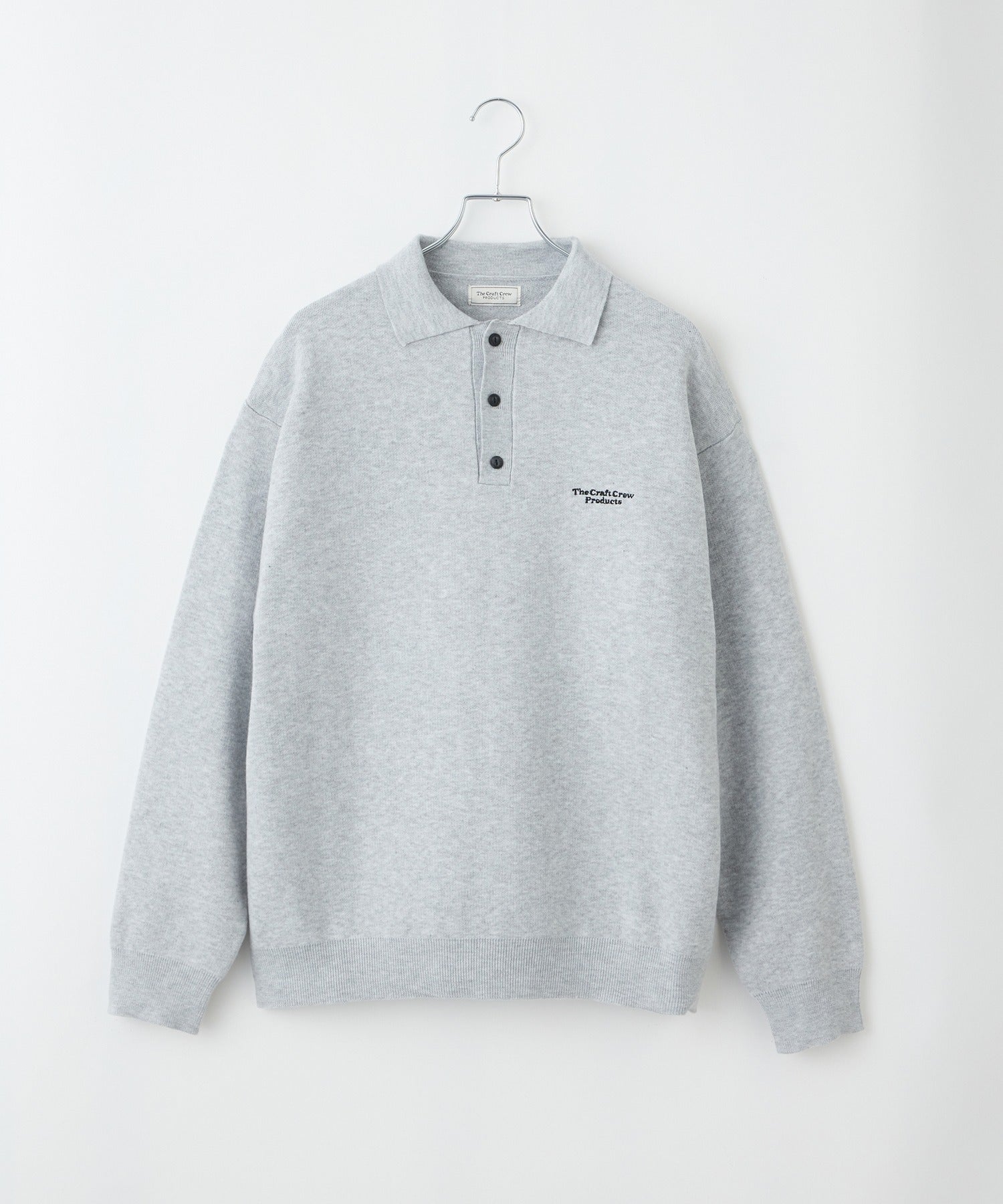 THE CRAFT CREW PRODUCTS / 抗起毛球 針織 Polo 衫
