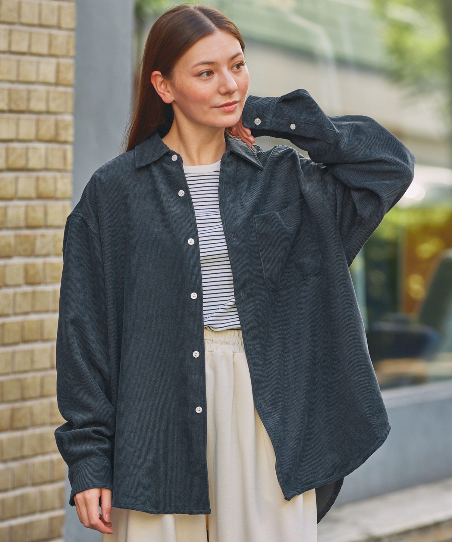 THE CRAFT CREW PRODUCTS / 機能 燈芯絨 襯衫