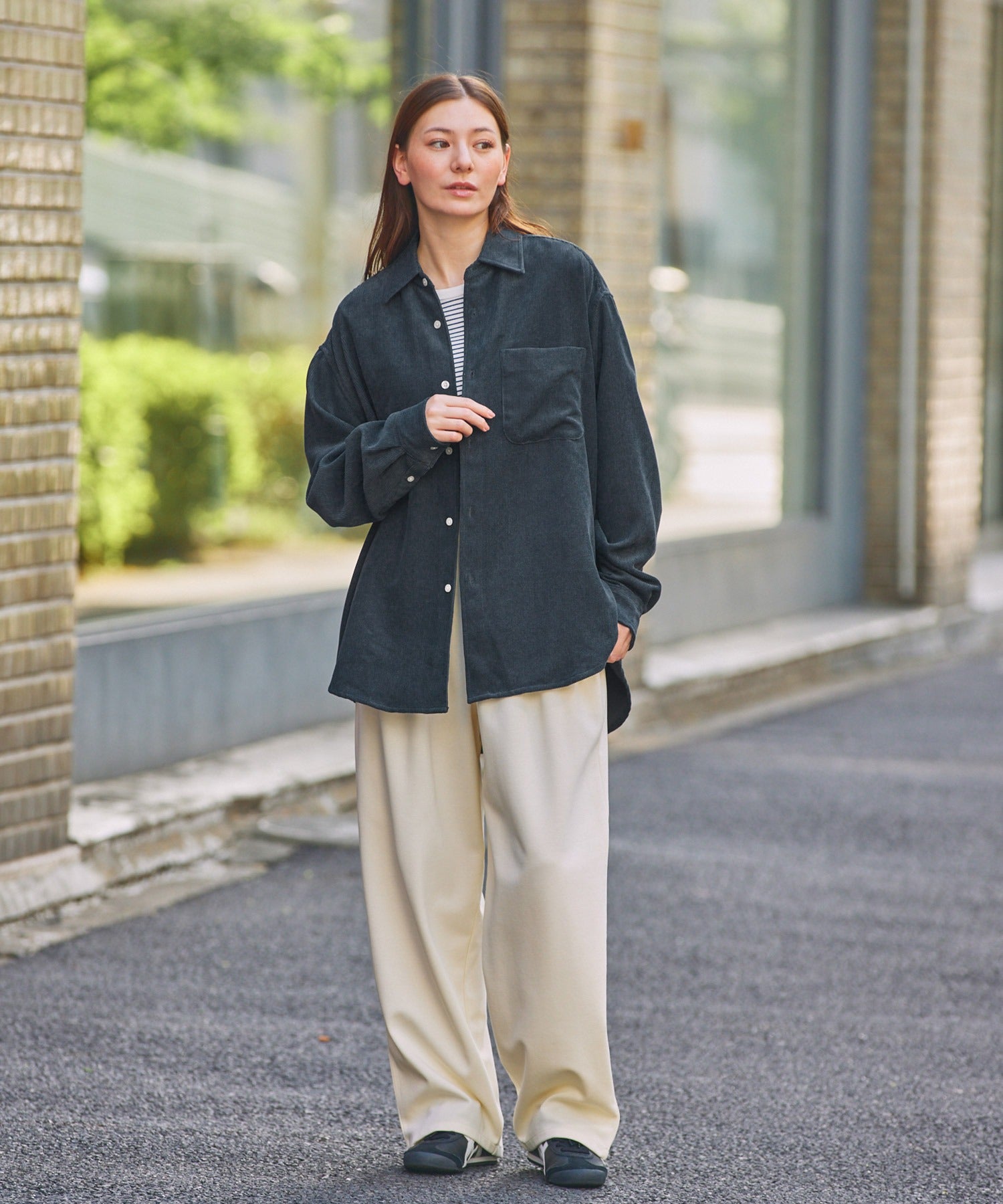 THE CRAFT CREW PRODUCTS / 機能 燈芯絨 襯衫