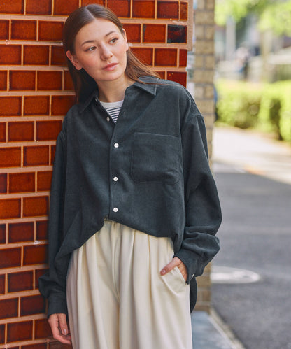 THE CRAFT CREW PRODUCTS / 機能 燈芯絨 襯衫