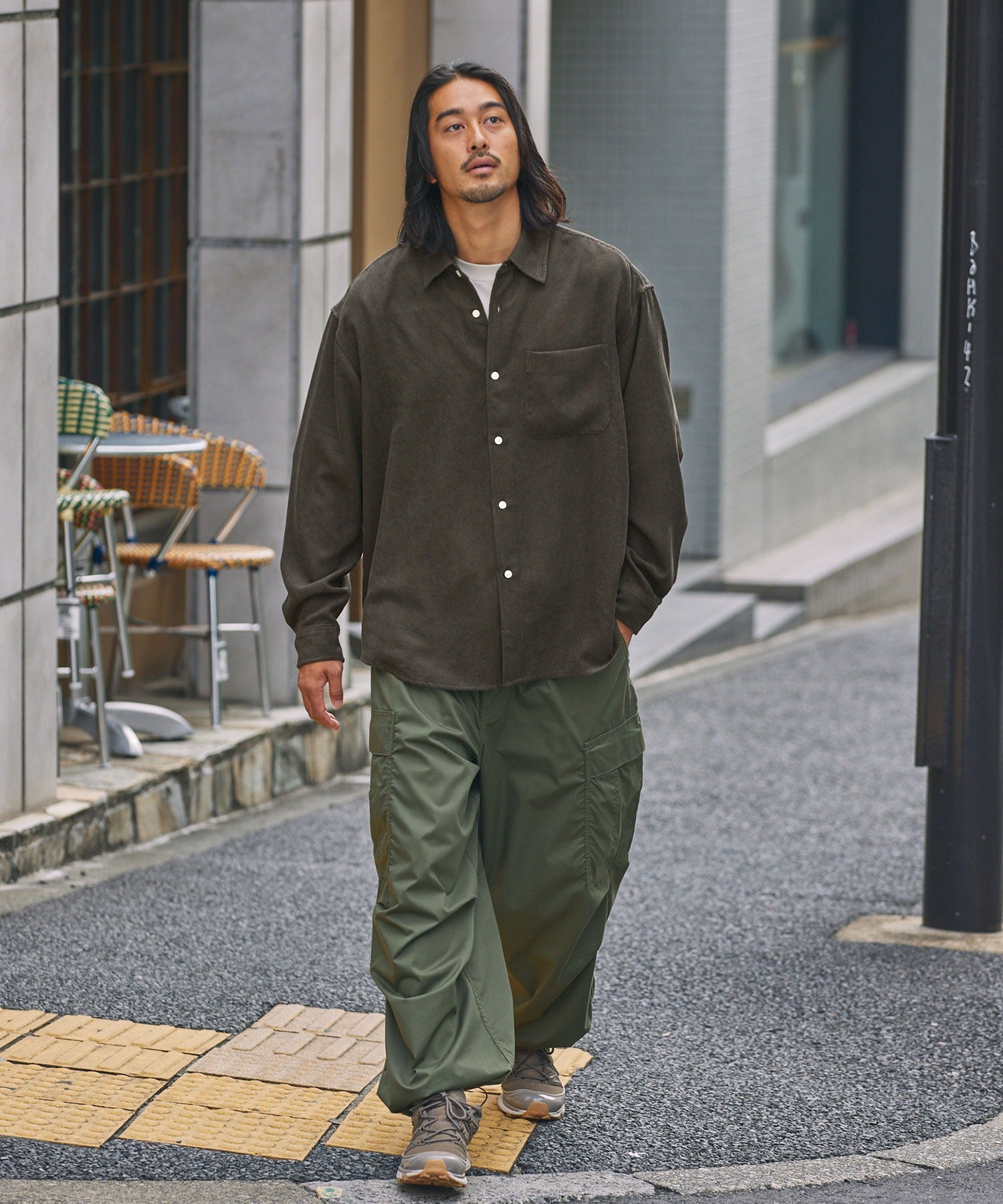 THE CRAFT CREW PRODUCTS / 機能 燈芯絨 襯衫