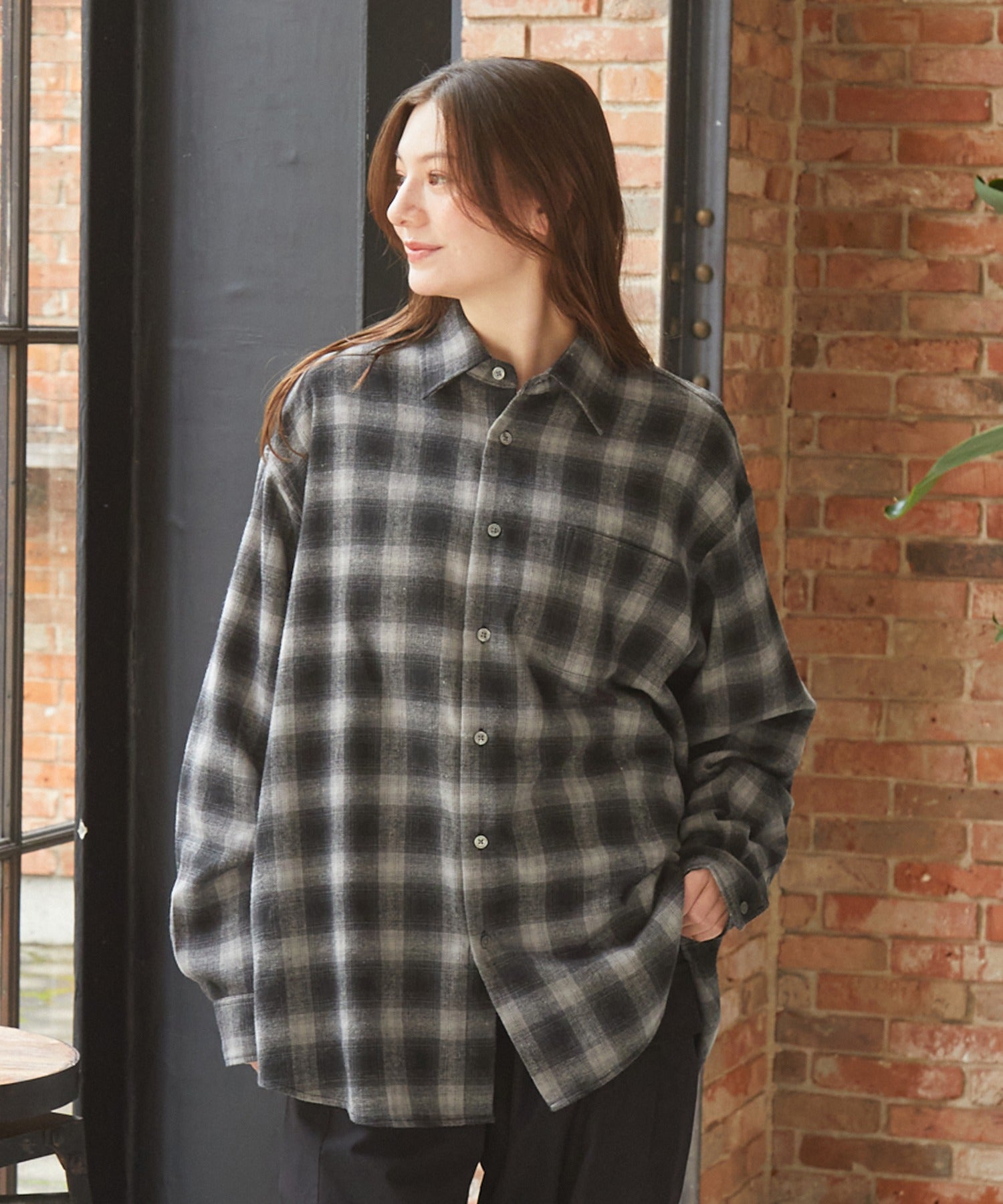 THE CRAFT CREW PRODUCTS / 保暖刷毛格紋長袖襯衫