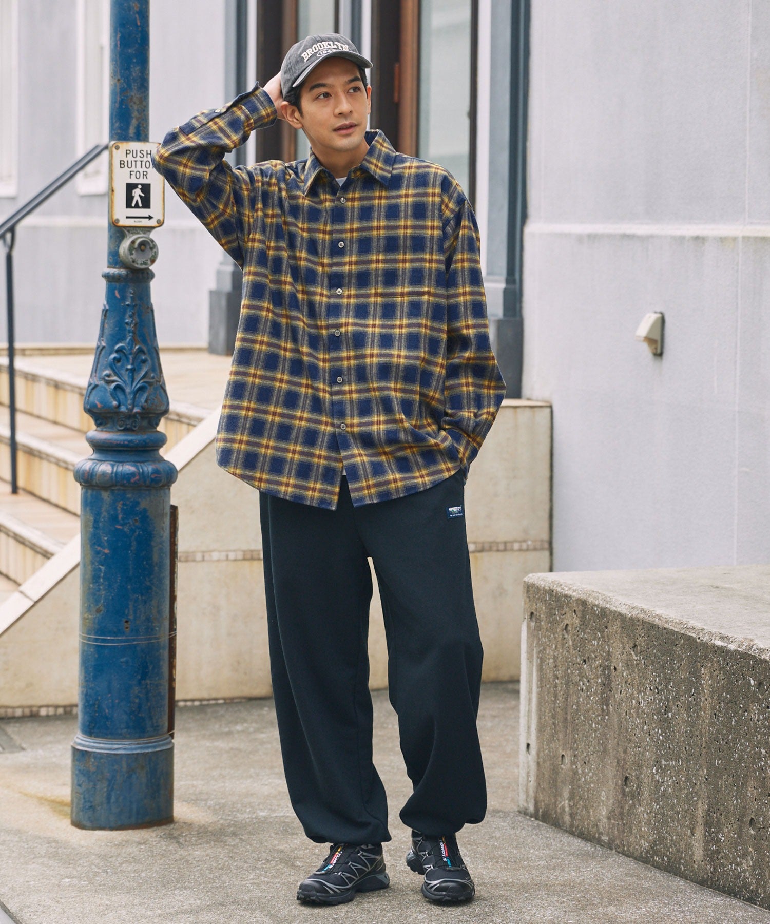 THE CRAFT CREW PRODUCTS / 保暖刷毛格紋長袖襯衫