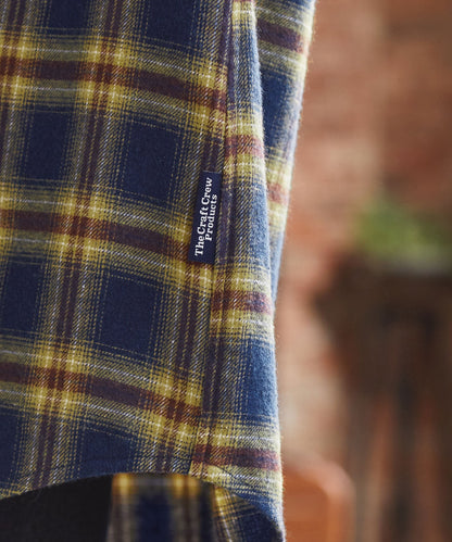 THE CRAFT CREW PRODUCTS / 保暖刷毛格紋長袖襯衫