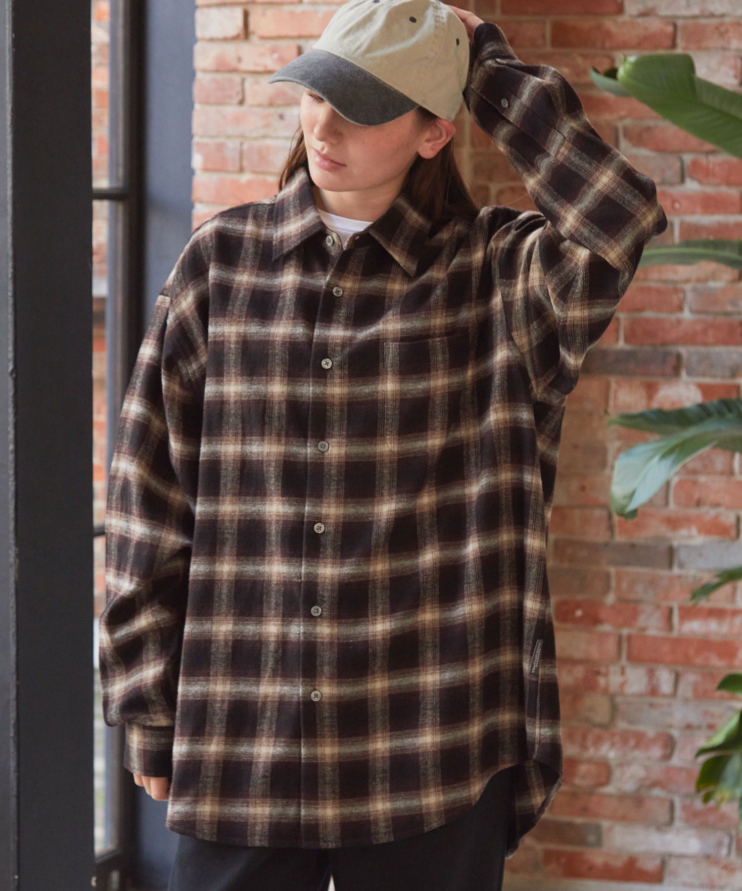 THE CRAFT CREW PRODUCTS / 保暖刷毛格紋長袖襯衫