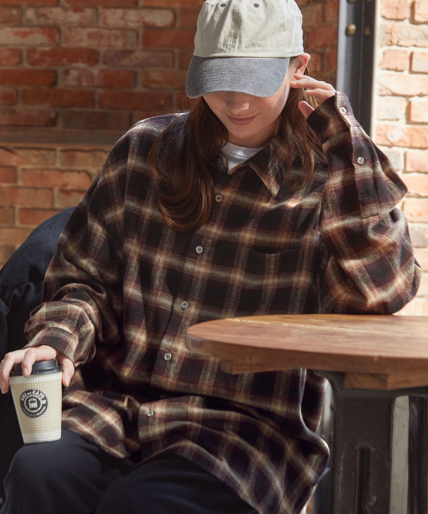 THE CRAFT CREW PRODUCTS / 保暖刷毛格紋長袖襯衫