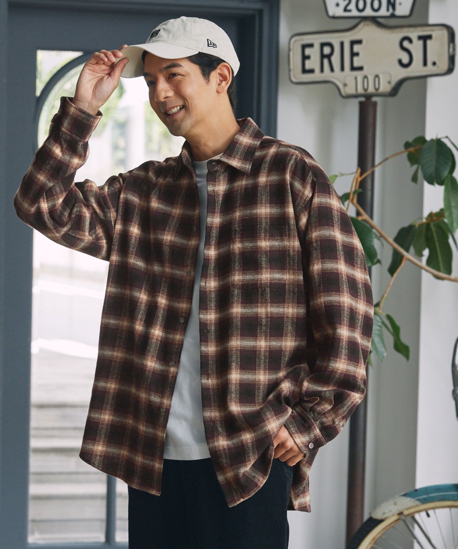 THE CRAFT CREW PRODUCTS / 保暖刷毛格紋長袖襯衫