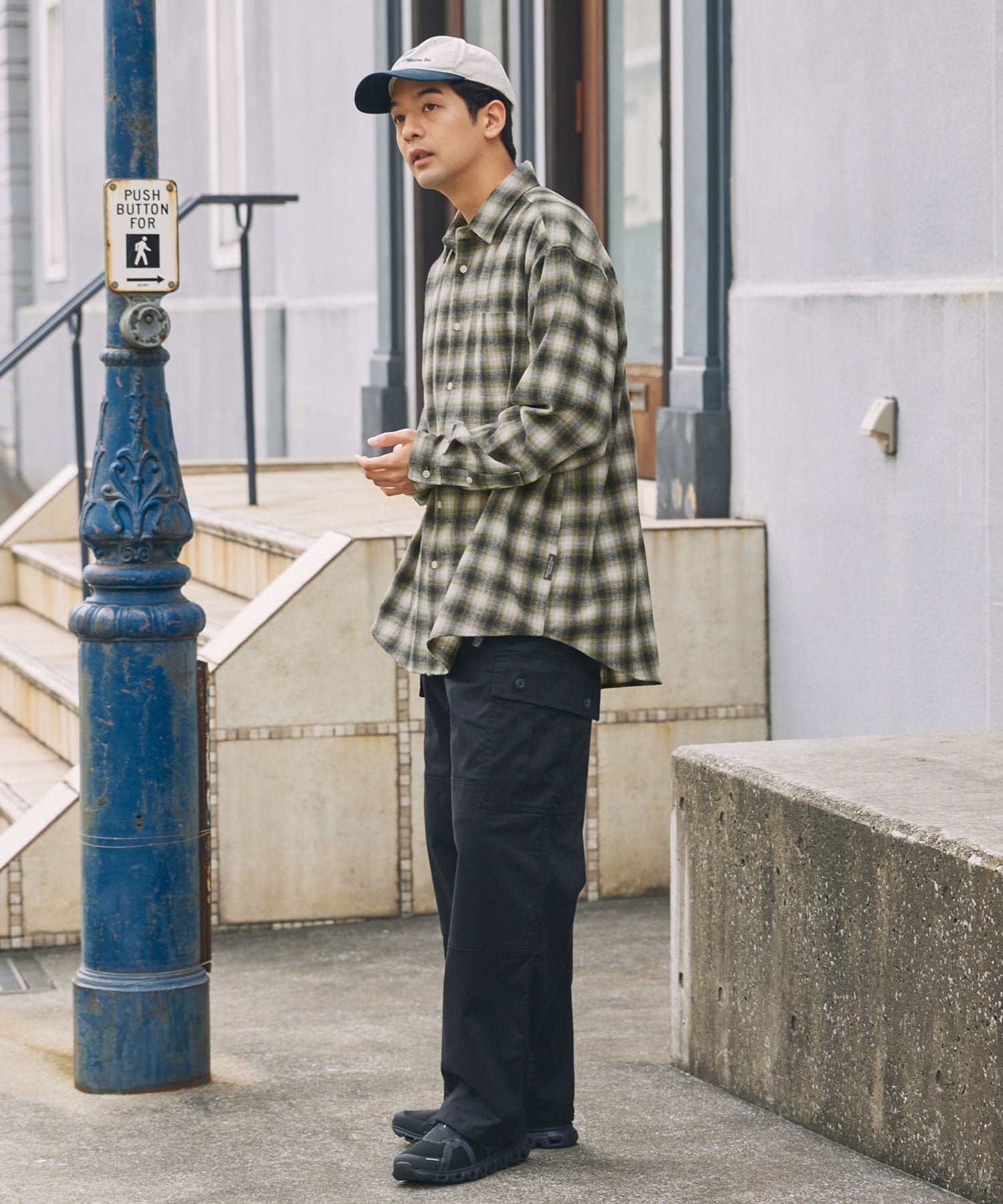 THE CRAFT CREW PRODUCTS / 保暖刷毛格紋長袖襯衫