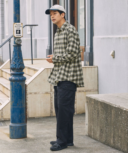 THE CRAFT CREW PRODUCTS / 保暖刷毛格紋長袖襯衫