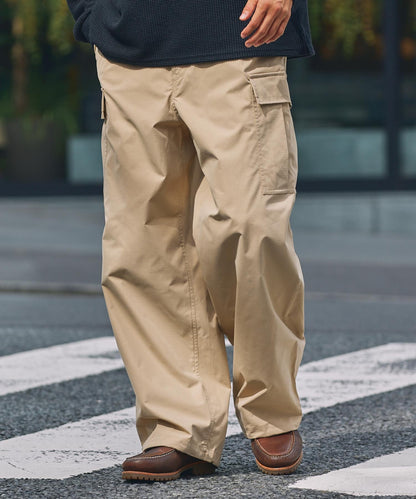 THE CRAFT CREW PRODUCTS / 機能抽繩 彈力 寬直筒 工作褲