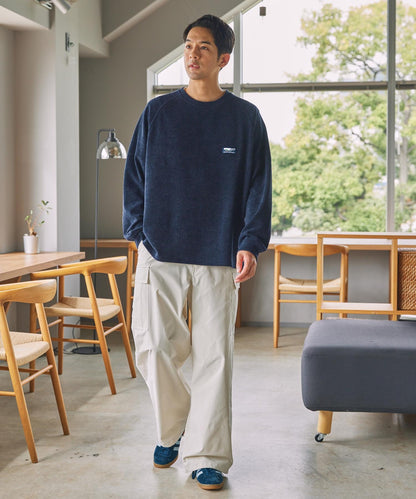 THE CRAFT CREW PRODUCTS / 機能抽繩 彈力 寬直筒 工作褲