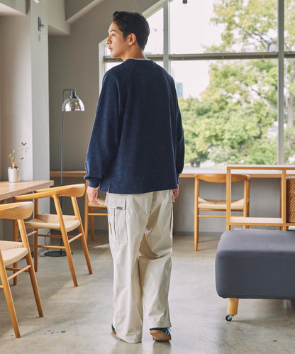 THE CRAFT CREW PRODUCTS / 機能抽繩 彈力 寬直筒 工作褲