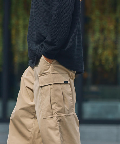 THE CRAFT CREW PRODUCTS / 機能抽繩 彈力 寬直筒 工作褲