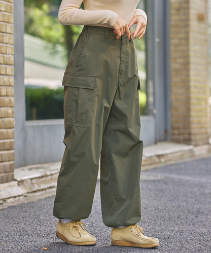 THE CRAFT CREW PRODUCTS / 機能抽繩 彈力 寬直筒 工作褲