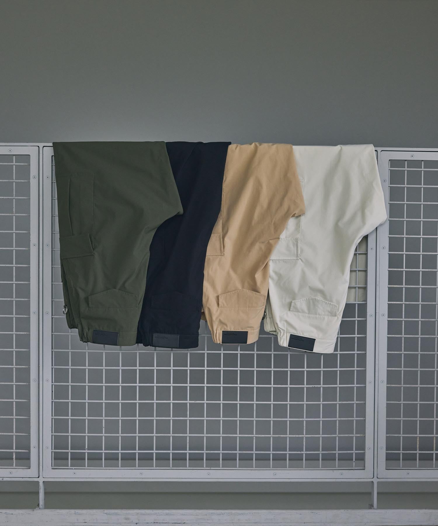 THE CRAFT CREW PRODUCTS / 機能抽繩 彈力 寬直筒 工作褲