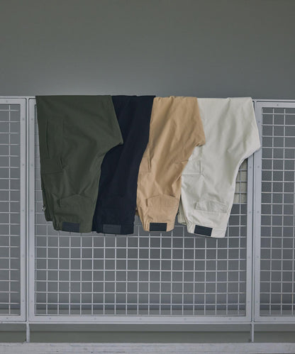 THE CRAFT CREW PRODUCTS / 機能抽繩 彈力 寬直筒 工作褲