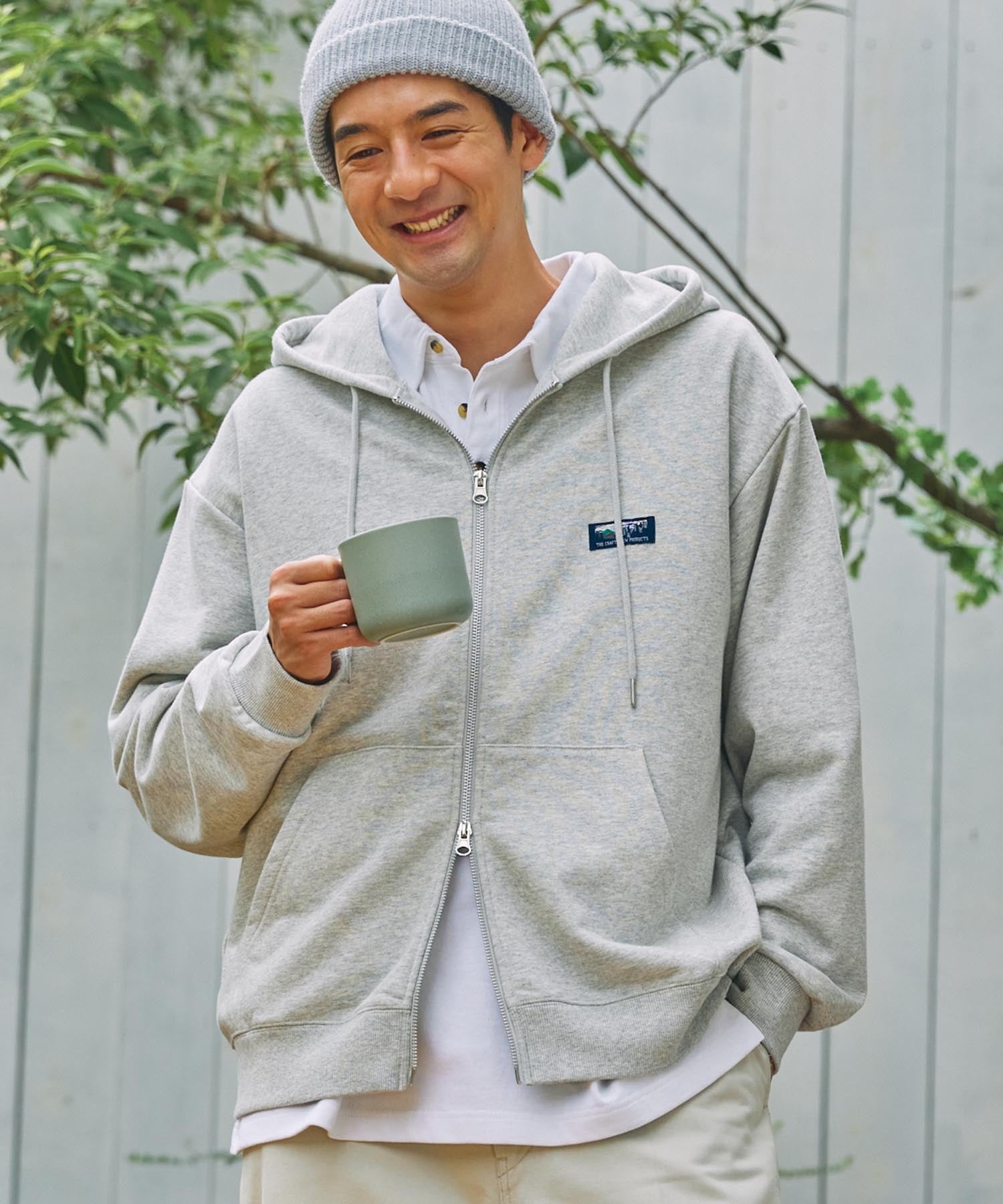 THE CRAFT CREW PRODUCTS / 重磅雙向拉鍊 抗菌防臭 連帽外套