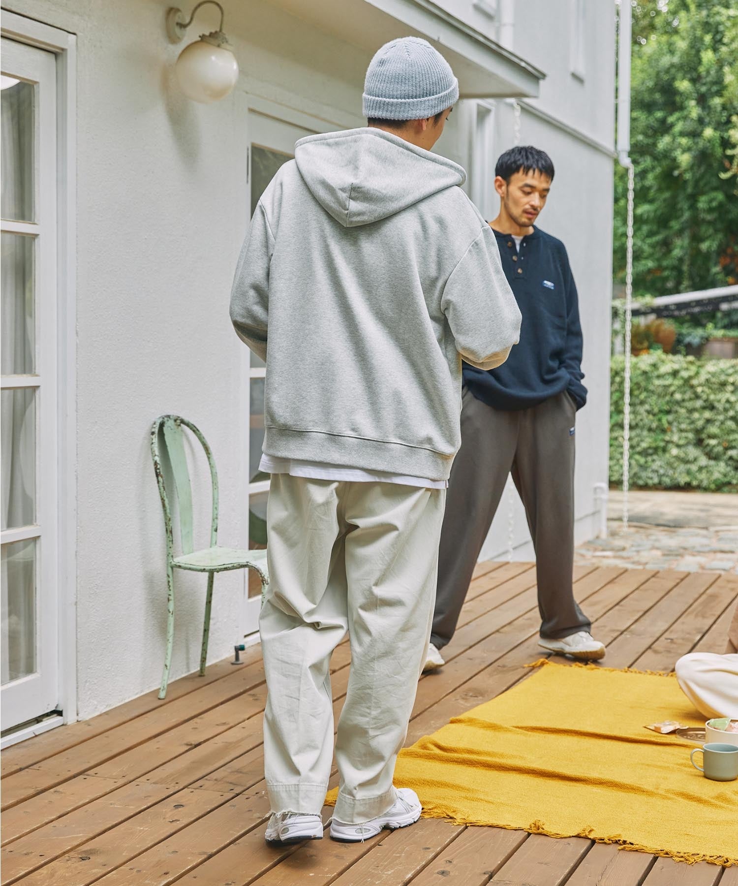 THE CRAFT CREW PRODUCTS / 重磅雙向拉鍊 抗菌防臭 連帽外套