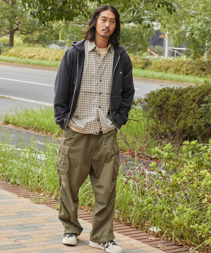 THE CRAFT CREW PRODUCTS / 重磅雙向拉鍊 抗菌防臭 連帽外套