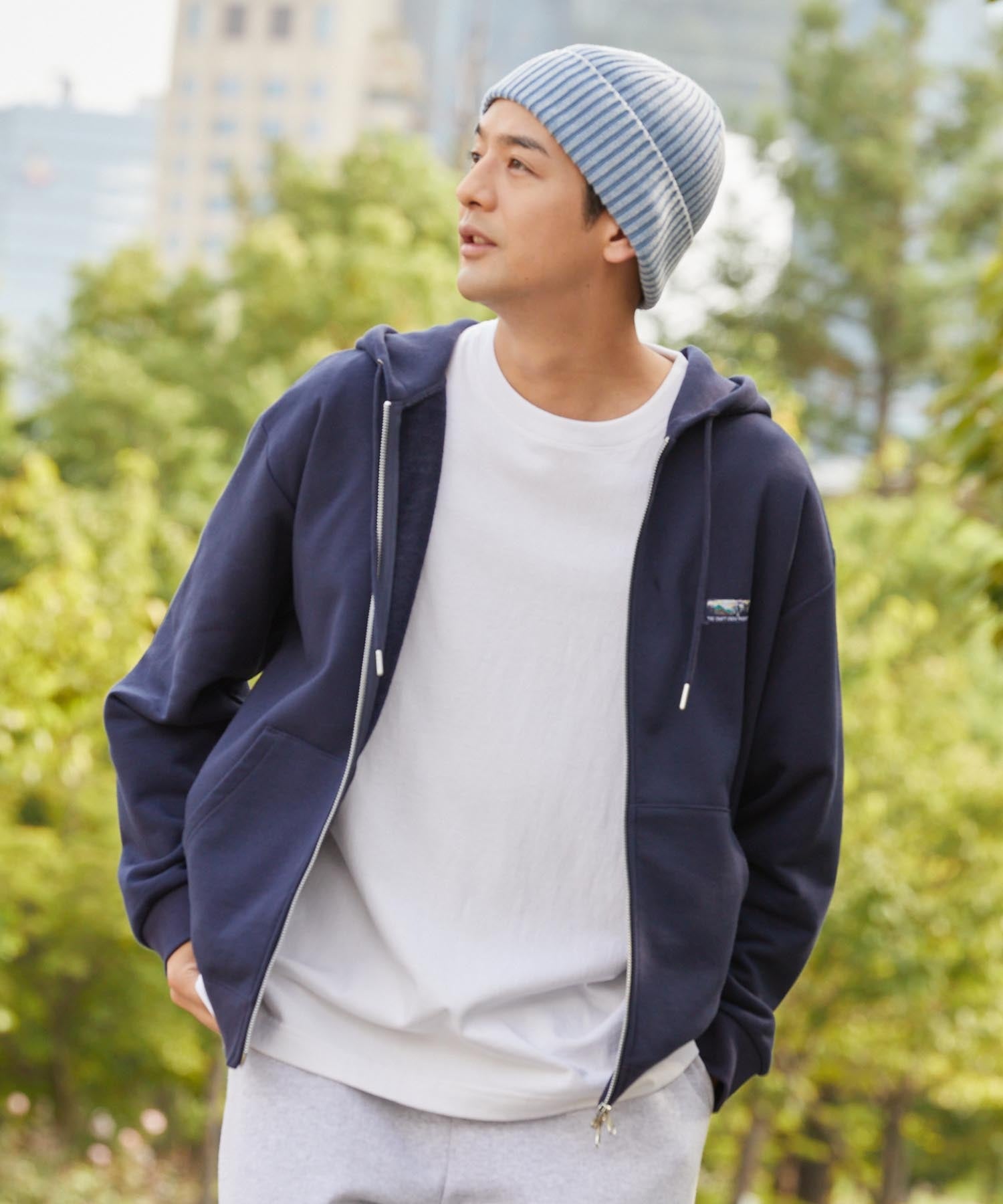 THE CRAFT CREW PRODUCTS / 重磅雙向拉鍊 抗菌防臭 連帽外套