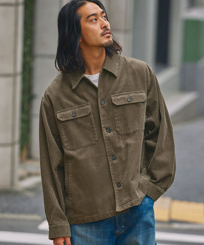 THE CRAFT CREW PRODUCTS / 燈芯絨  襯衫外套