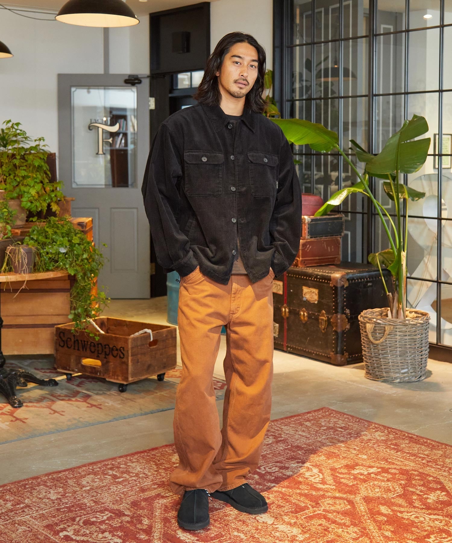 THE CRAFT CREW PRODUCTS / 燈芯絨  襯衫外套