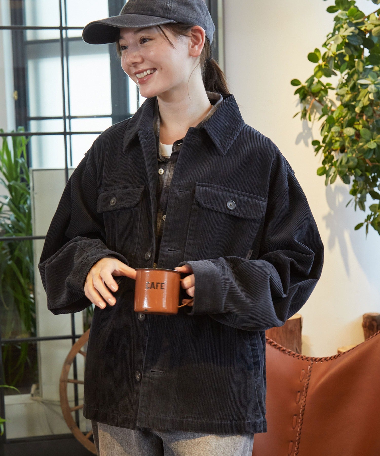 THE CRAFT CREW PRODUCTS / 燈芯絨  襯衫外套