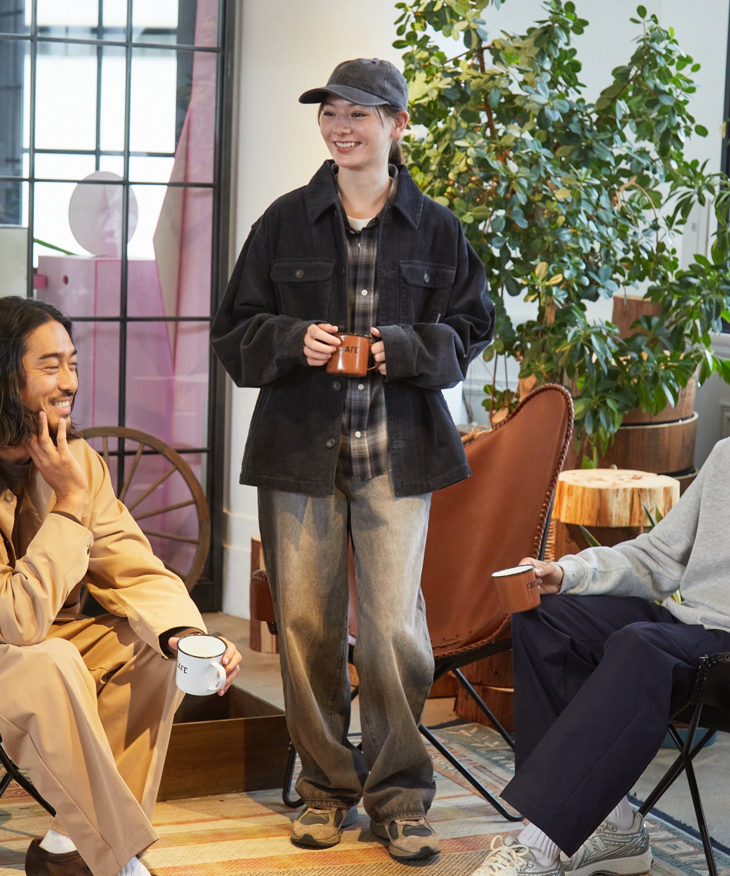 THE CRAFT CREW PRODUCTS / 燈芯絨  襯衫外套