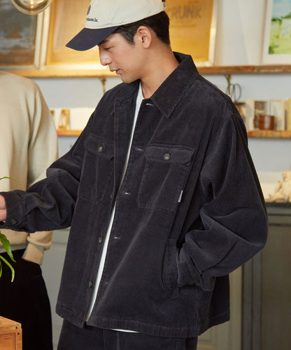 THE CRAFT CREW PRODUCTS / 燈芯絨  襯衫外套