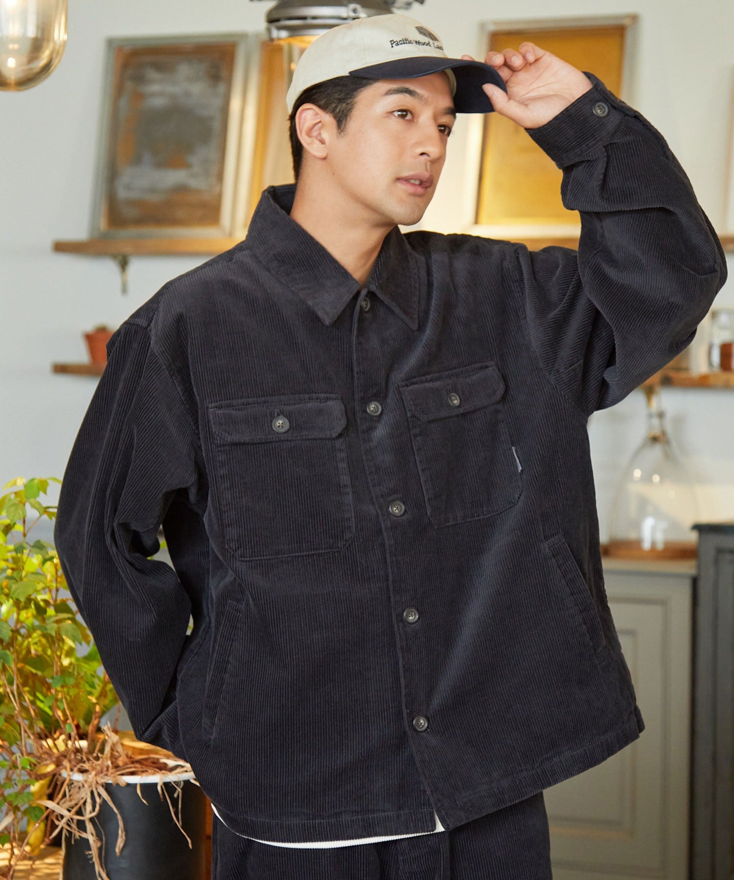 THE CRAFT CREW PRODUCTS / 燈芯絨  襯衫外套