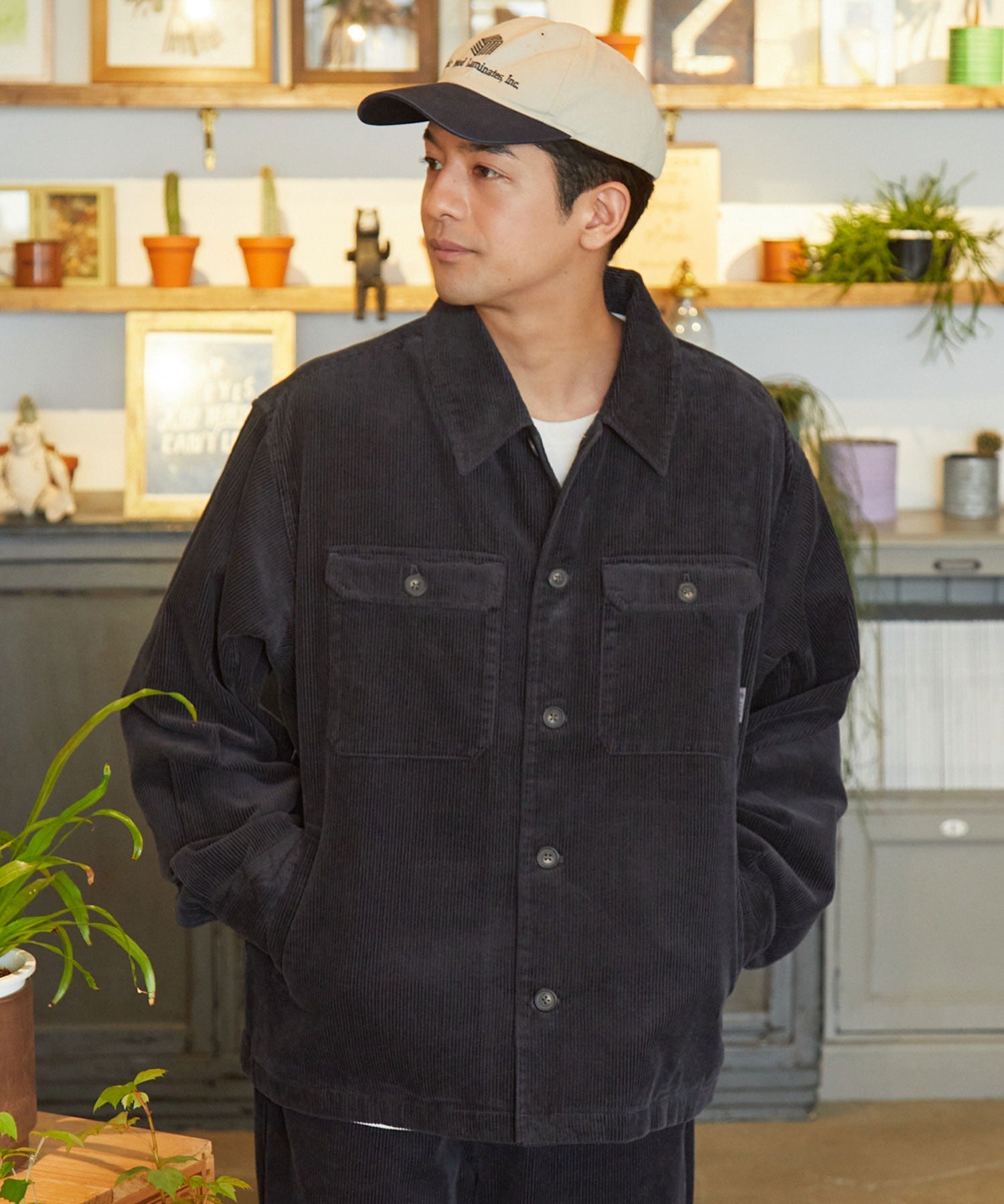 THE CRAFT CREW PRODUCTS / 燈芯絨  襯衫外套