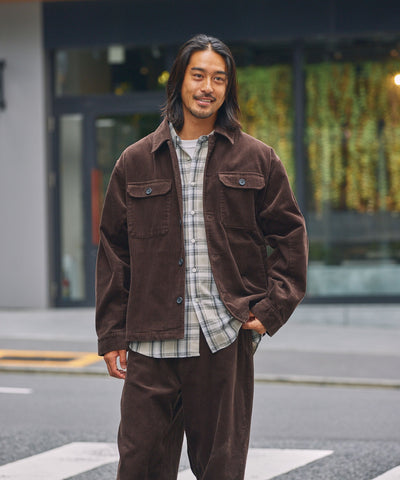 THE CRAFT CREW PRODUCTS / 燈芯絨  襯衫外套