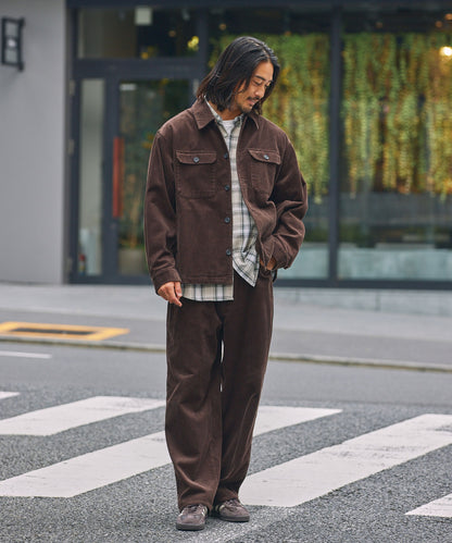 THE CRAFT CREW PRODUCTS / 燈芯絨  襯衫外套