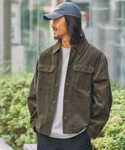 THE CRAFT CREW PRODUCTS / 燈芯絨  襯衫外套