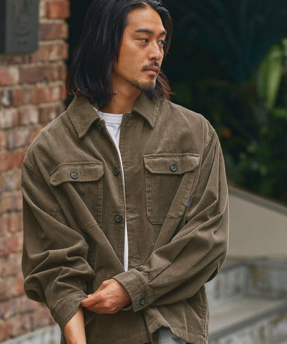 THE CRAFT CREW PRODUCTS / 燈芯絨  襯衫外套